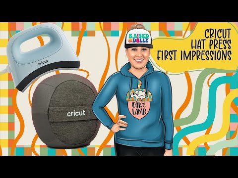 New Cricut Hat Press - HONEST First Impressions! 